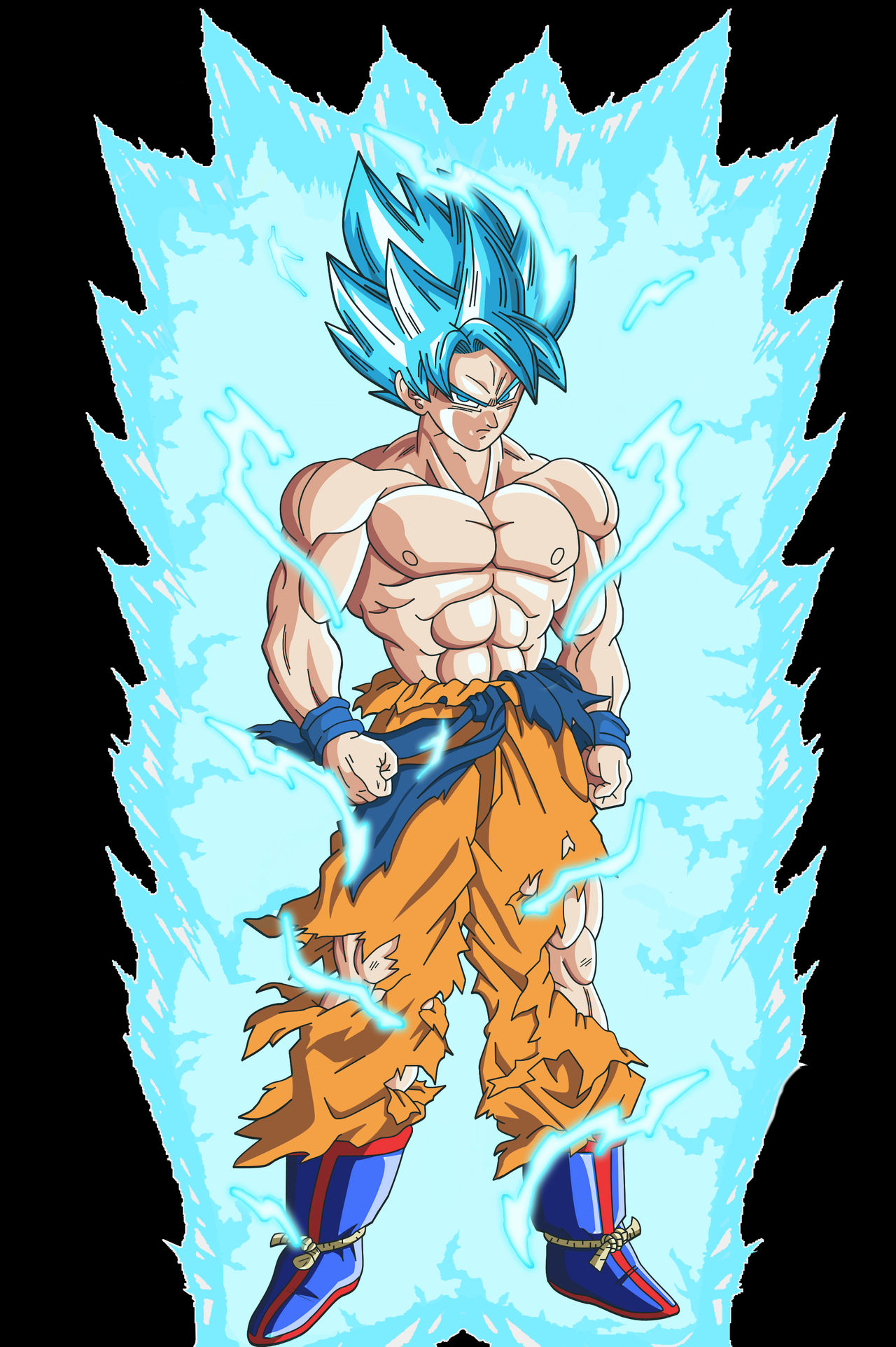 Goku Ssj Blue Universal by Lordevilgoku on DeviantArt