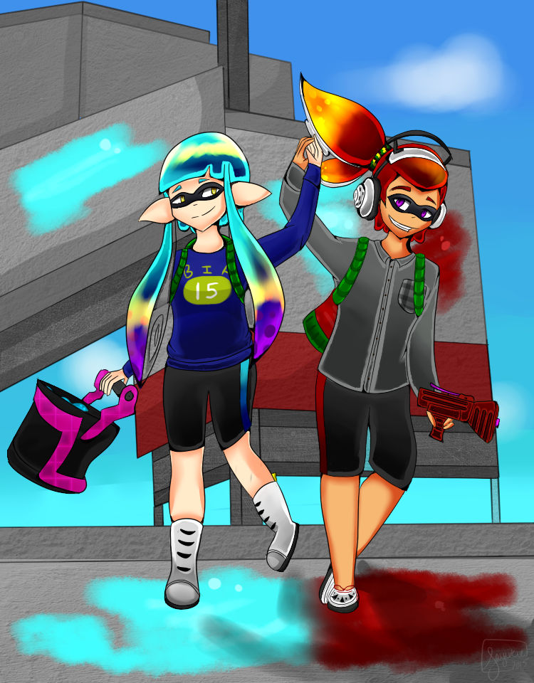 Splatoon |Simple drawing by Sayukiee on DeviantArt