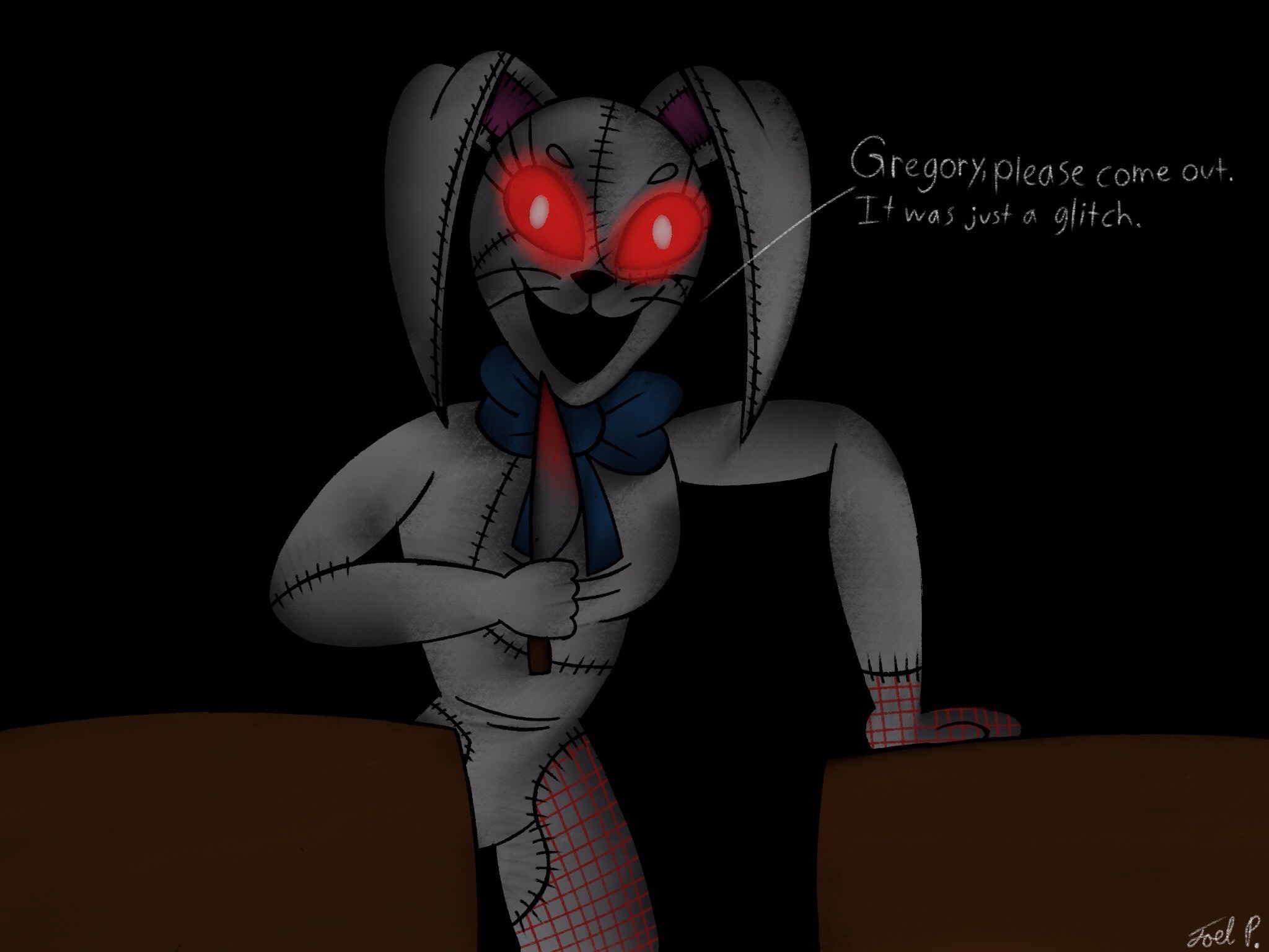 Gregory FNAF Security Breach !! by SPRINGALE on DeviantArt