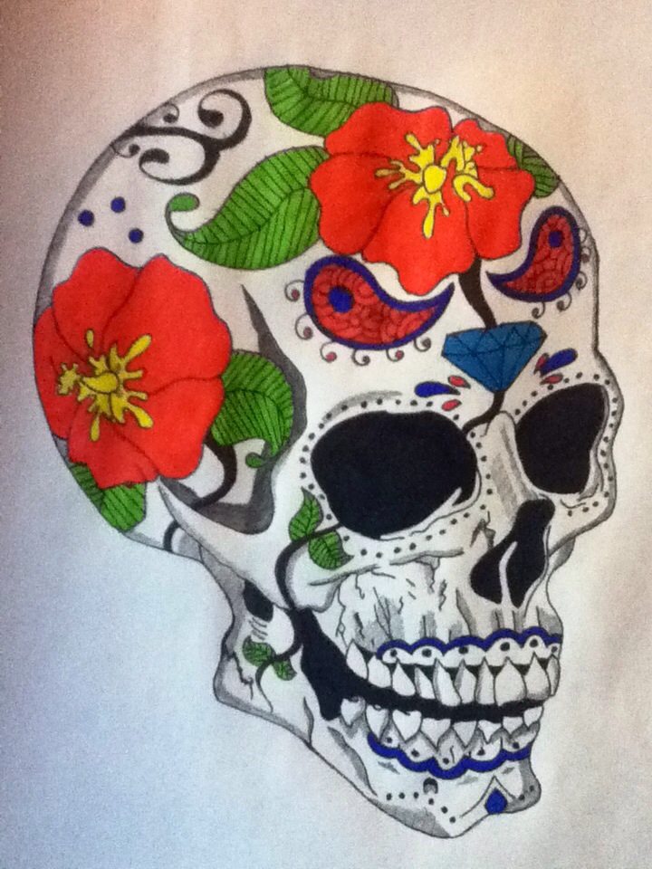 Sugar skull design