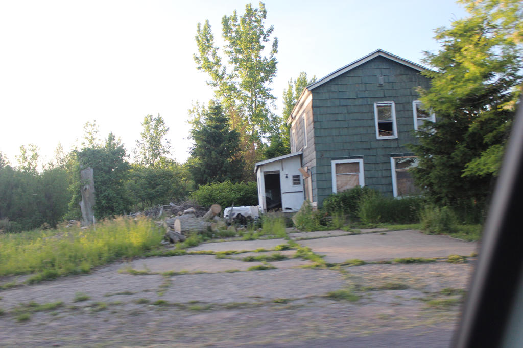 Old house/Background stock