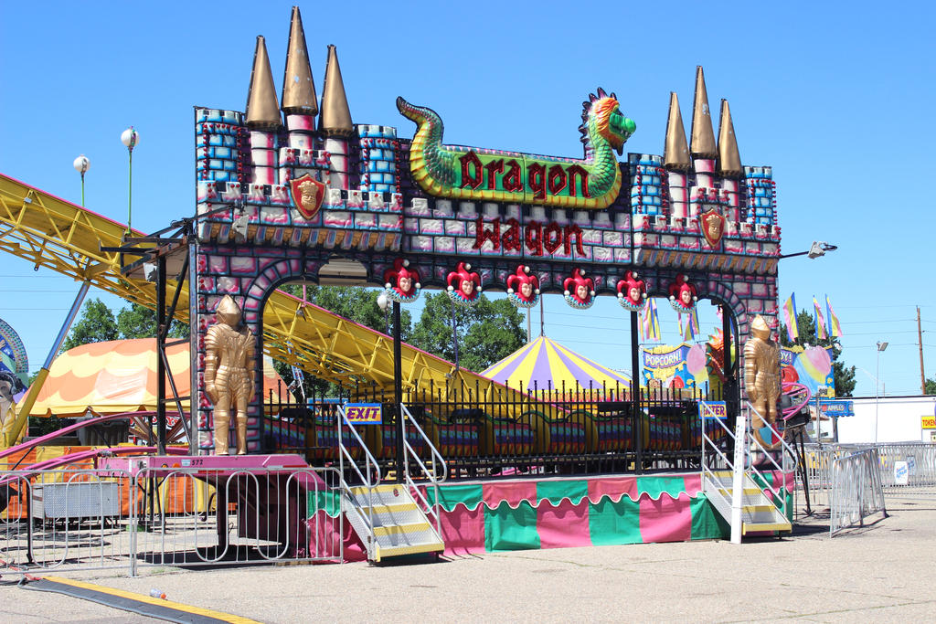 Carnival Dragon Wagon Ride Stock by BeccaB323 on DeviantArt