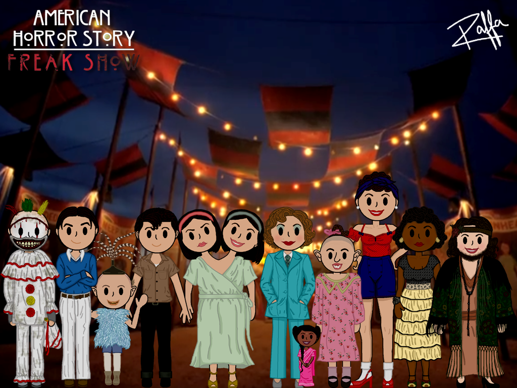 American Horror Story Freak Show By Raffafonseca On Deviantart American Horror Story Freak Show By Raffafonseca On Deviantart