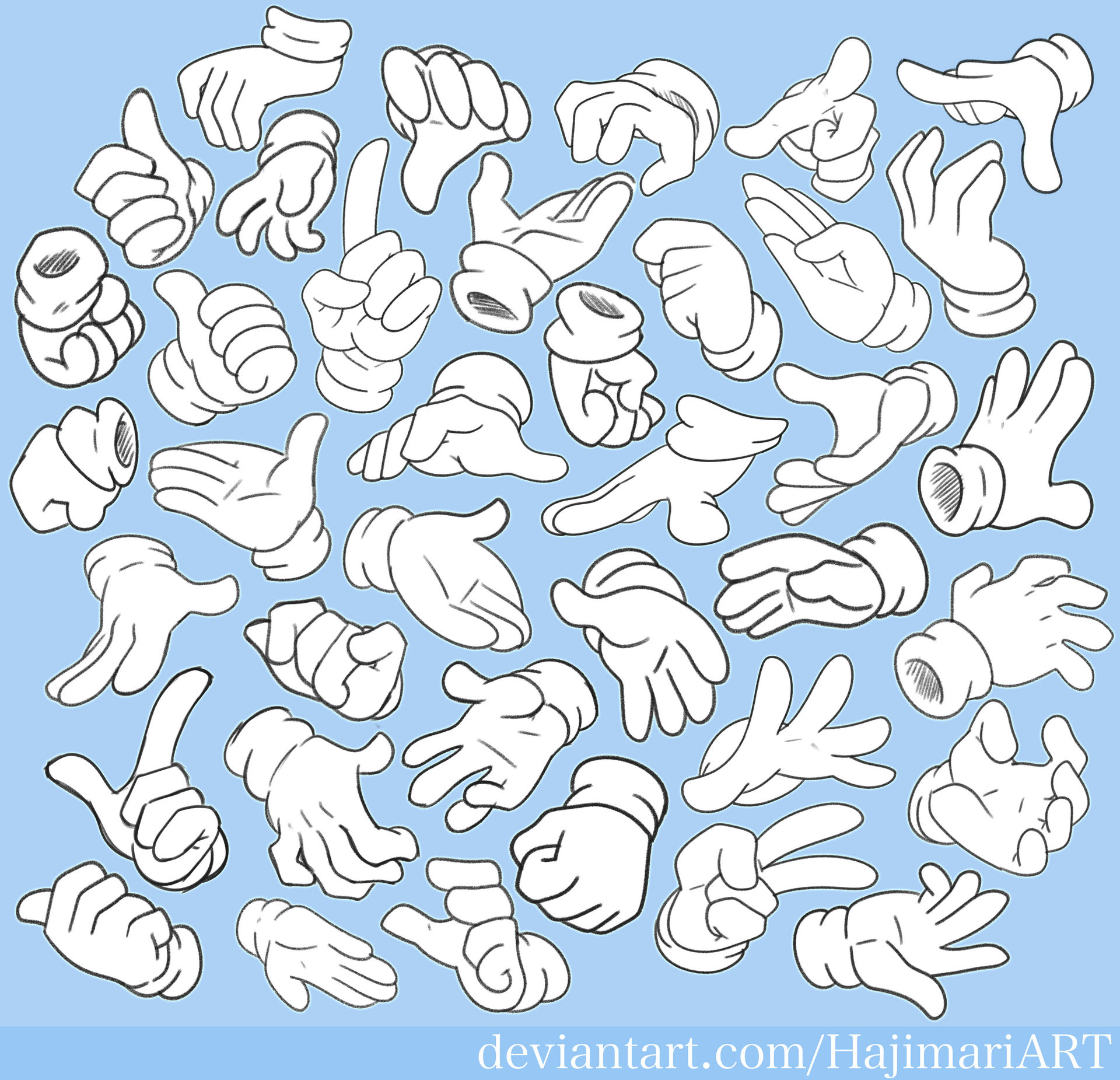 Sonic Hands References by HajimariART on DeviantArt