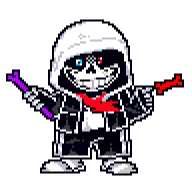 Undertale Hard Mode Wonderful idea sans sprite by CoolDudepro on DeviantArt