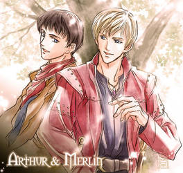 Arthur and Merlin01