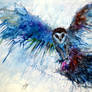 'watercolour owl'