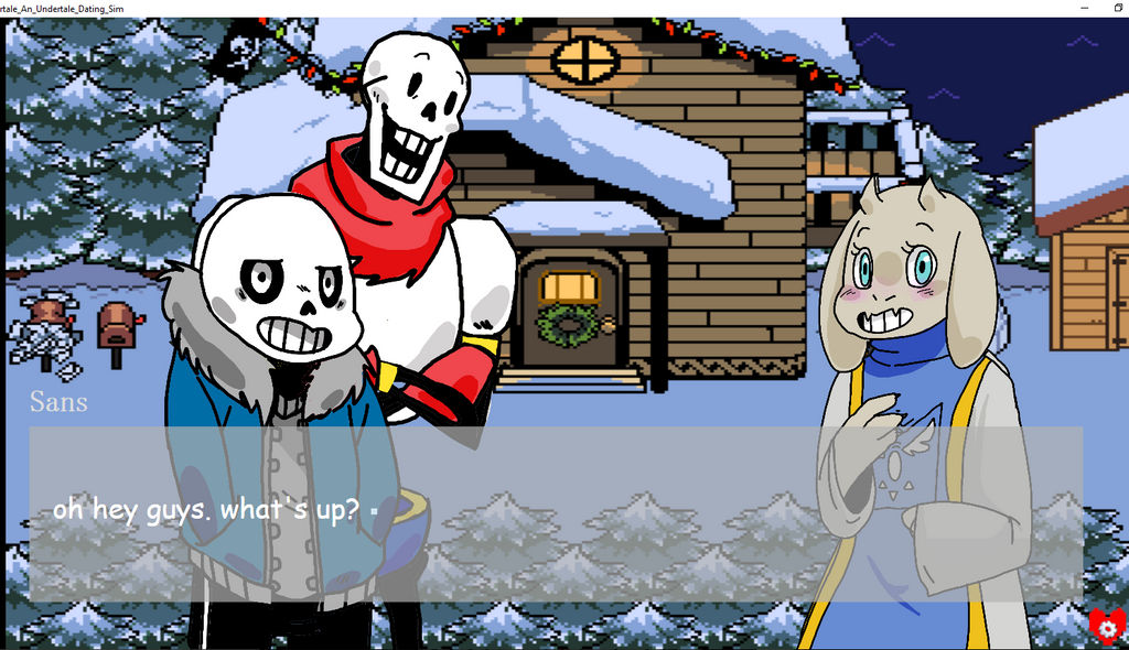 Undertale Dating Sim by FeathersofDarkness14 on DeviantArt