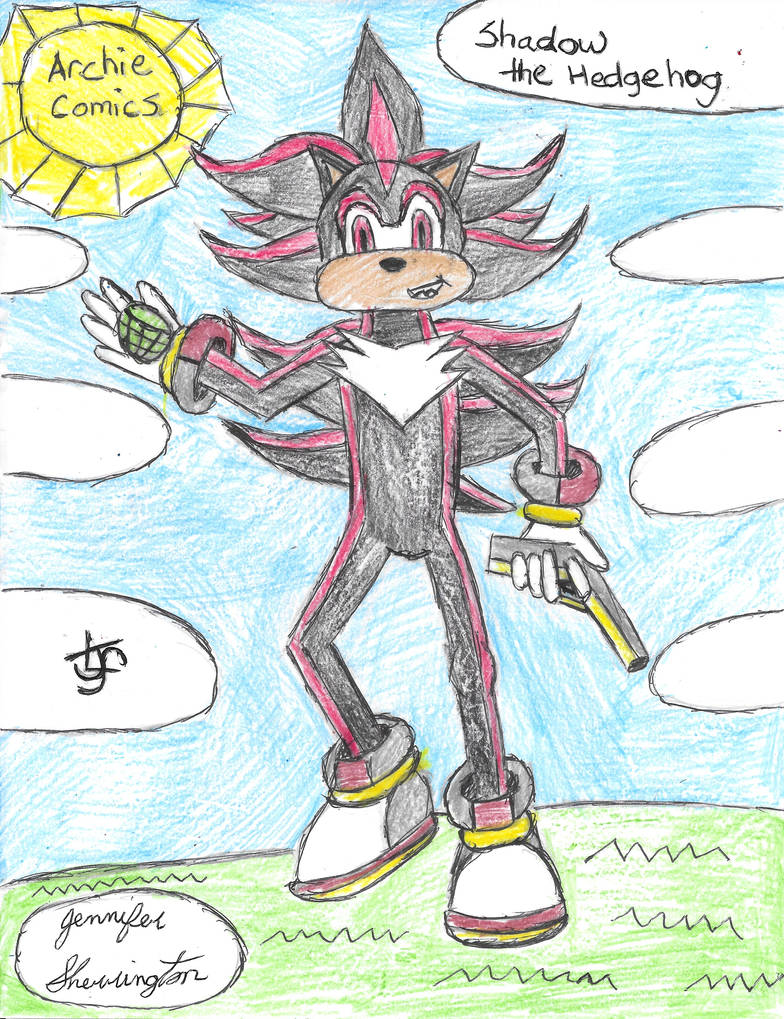 Toonsite Shadow Shadow the Hedgehog by jlsinc on DeviantArt