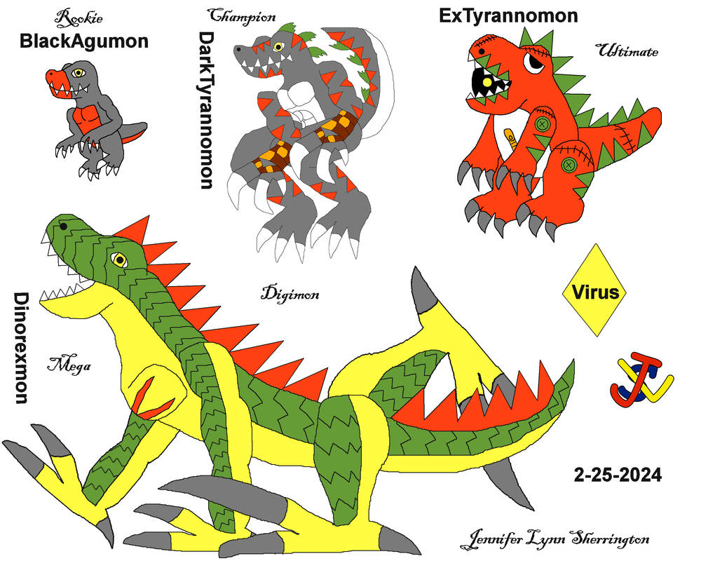 Blackagumon Digi line by jlsinc on DeviantArt