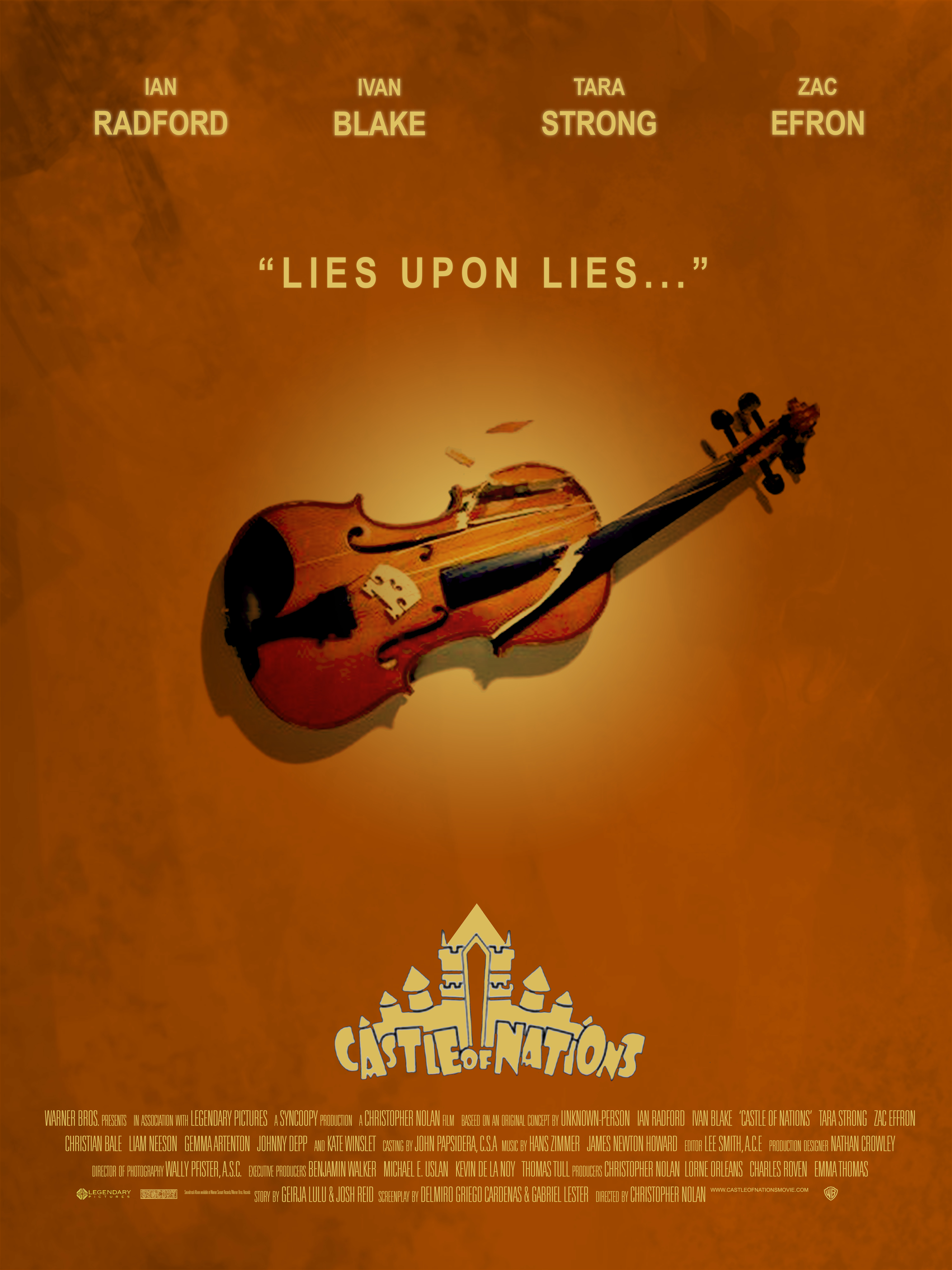 Castle of Nations Movie Poster: Lies Upon Lies