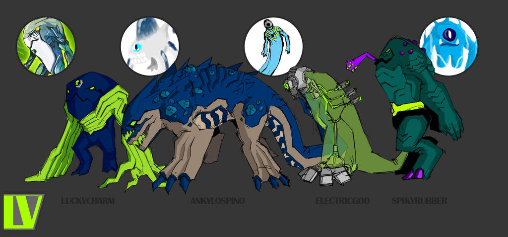 Old Ben 10 Alien Redesigns Omniverse Style