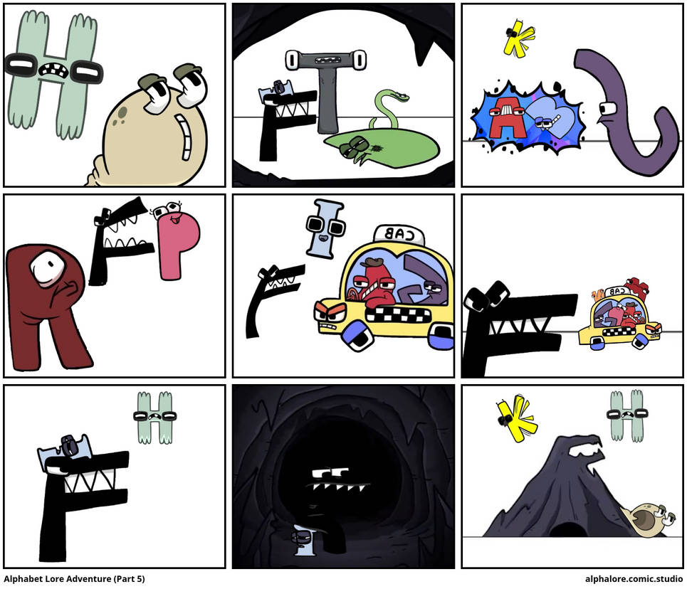 Alphabet lore memes part 1 - Comic Studio