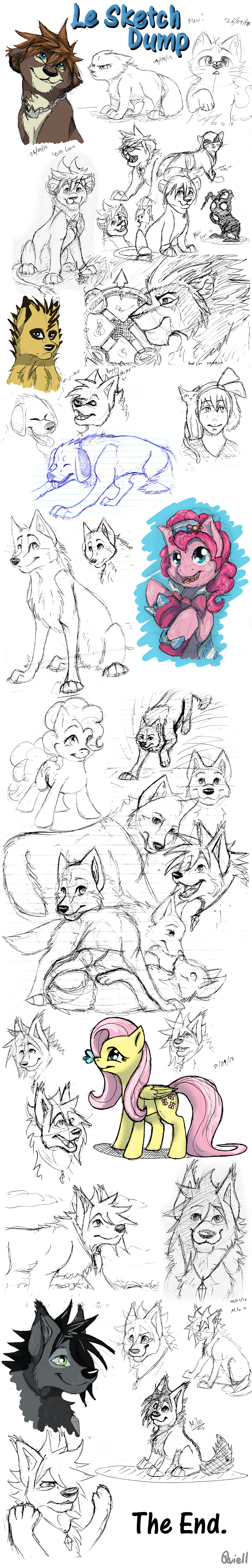 Sketch Dump August - October 2012