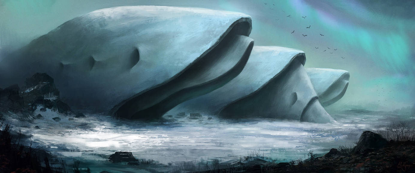 Alien structure by artificialguy on DeviantArt