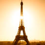 Sunrise on Eiffel Tower
