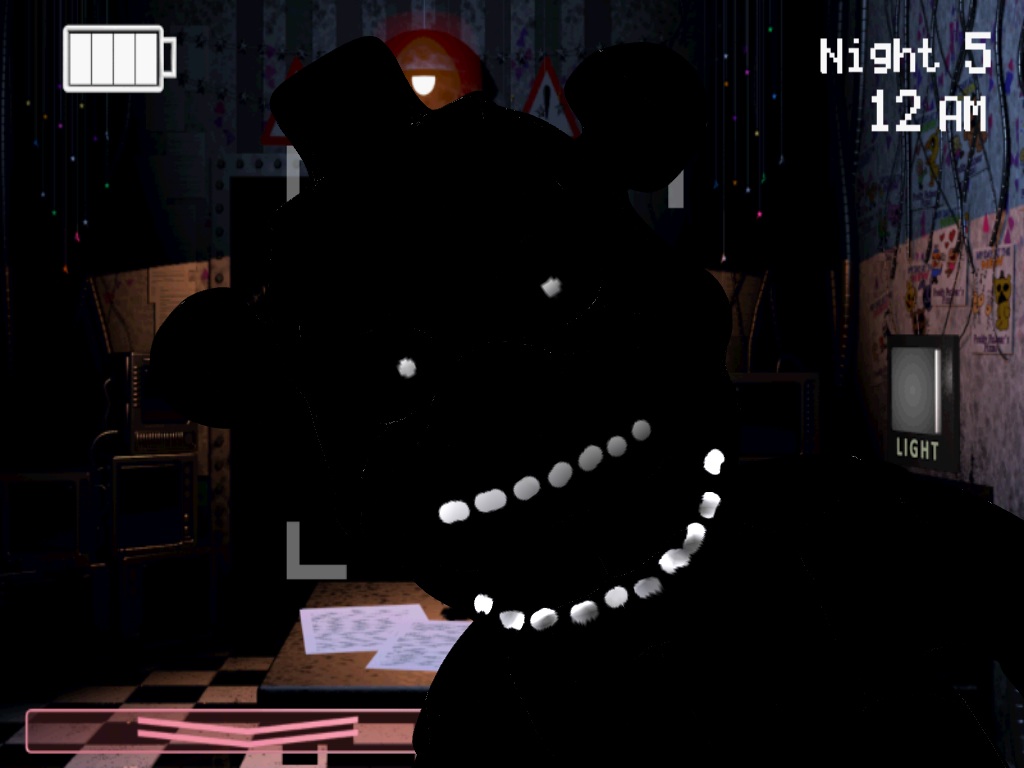 SHADOW FREDDY IN THE FNAF MOVIE #securitybreachruin #fnafjumpscare