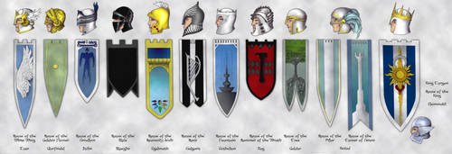 The Twelve Gondolin Houses