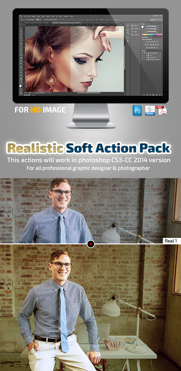 Realistick Soft Action Pack