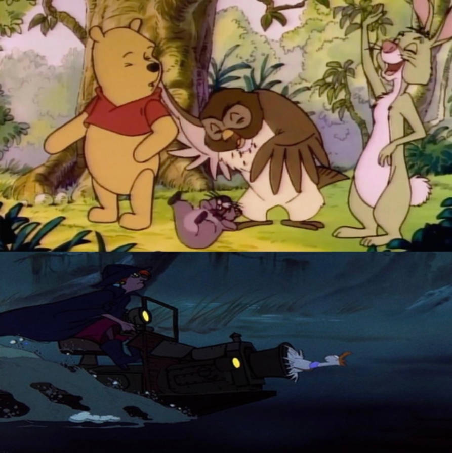 Rabbit, Owl and Gopher laugh at Orville sucked by Gatormvl on DeviantArt