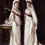 Olga and Tatiana in 1913