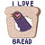 Trash Dove Loves Bread (not my art)