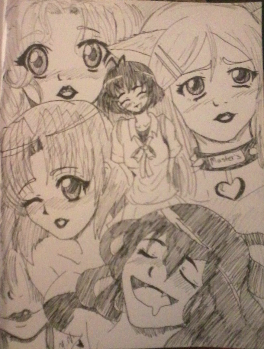 Anime Girl Doodles