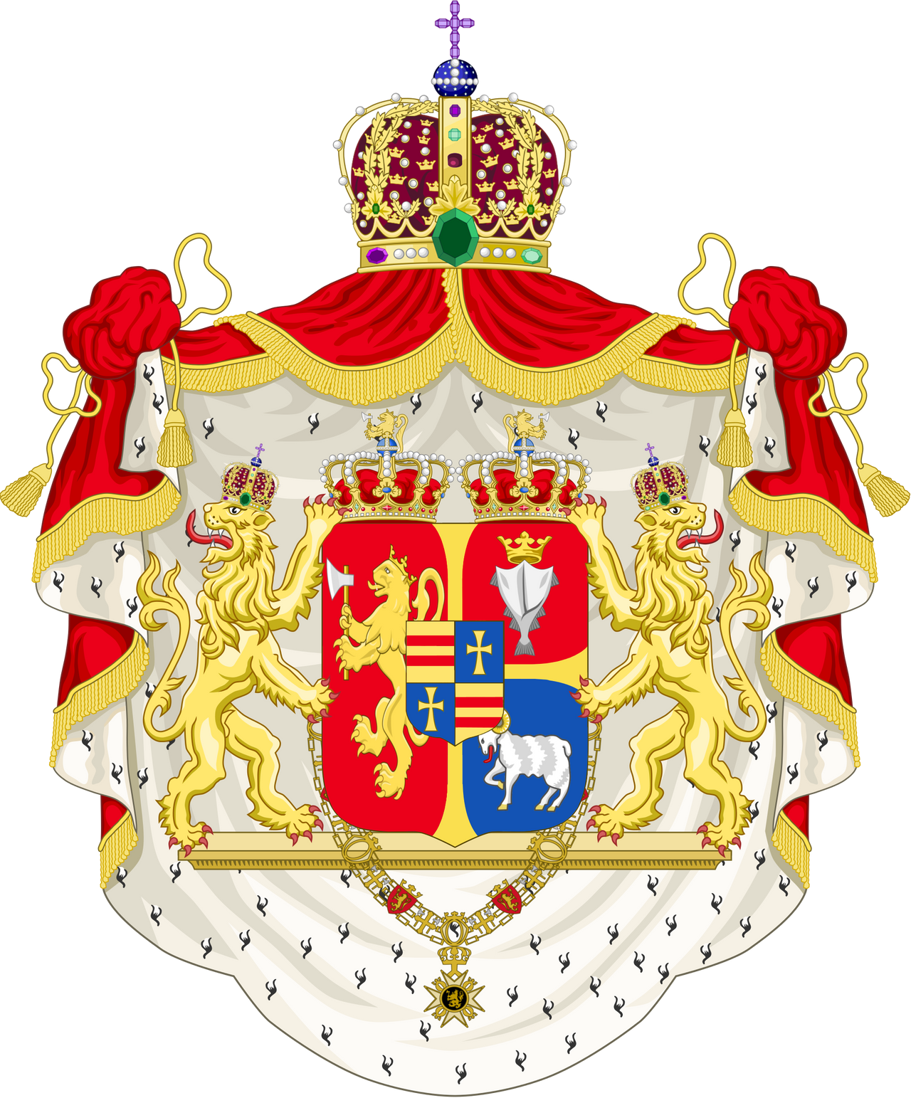 CoA of the United Kingdoms of Norway and Iceland