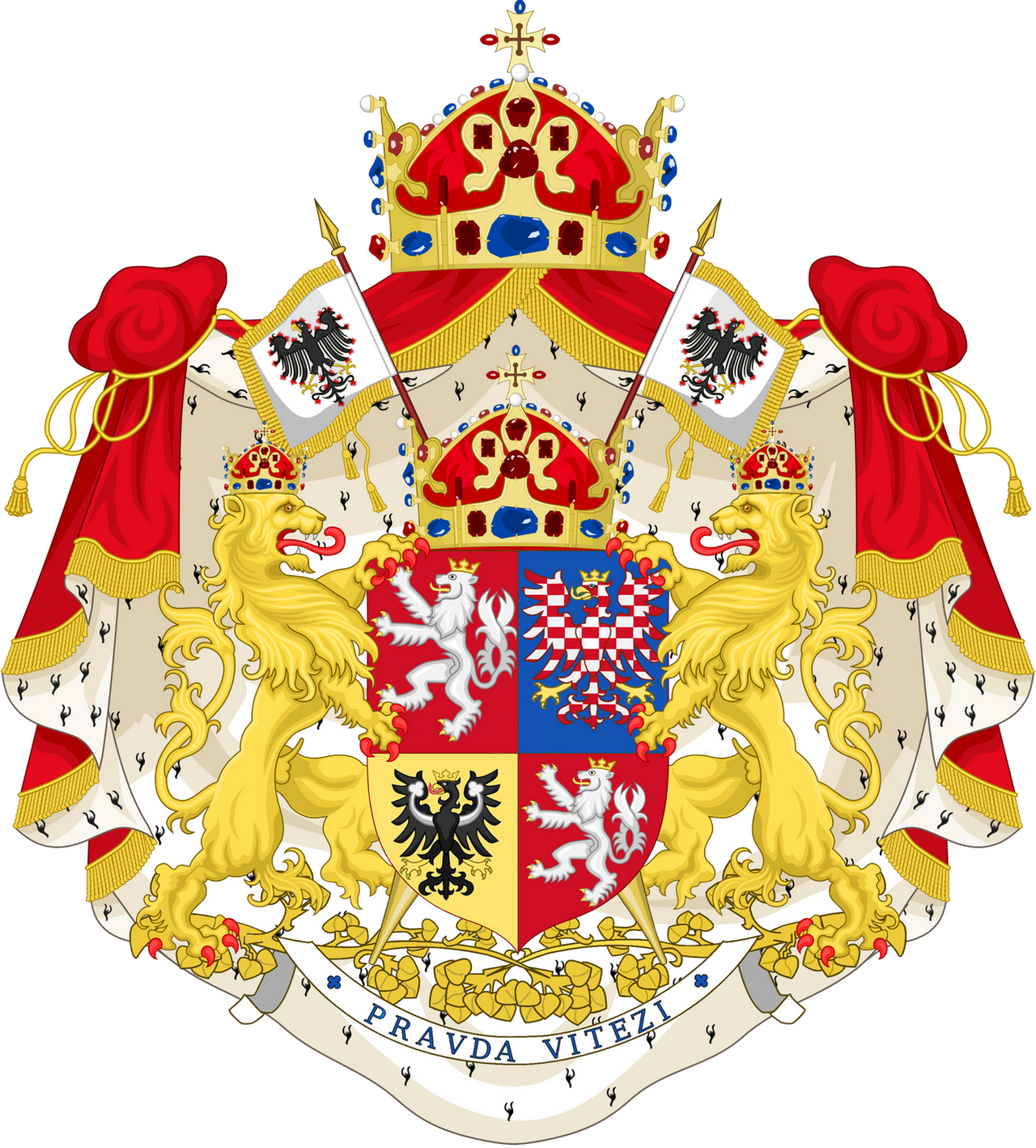 CoA of the Kingdom of Bohemia