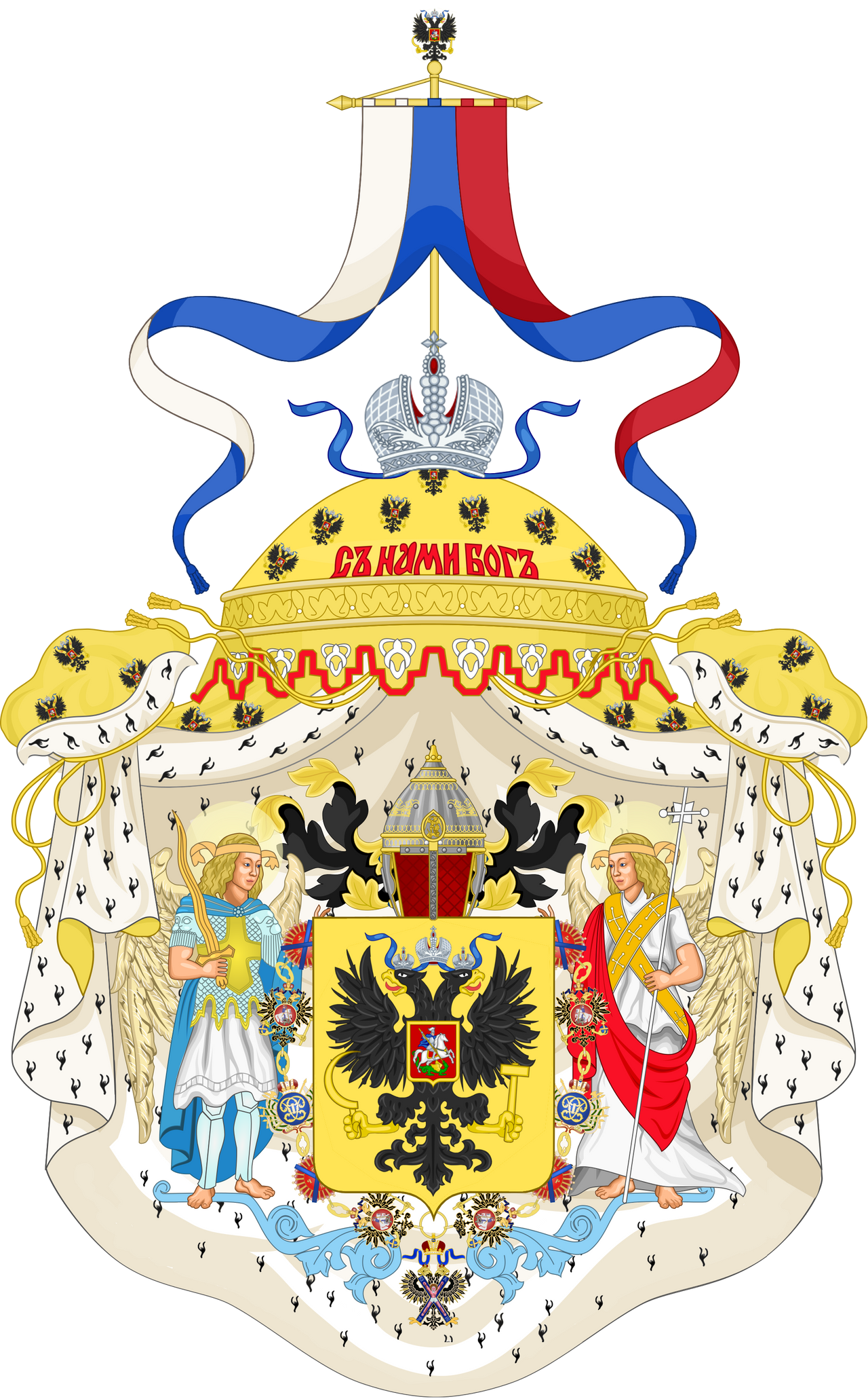 Russia Coat of Arms flag by Politicalflags on DeviantArt