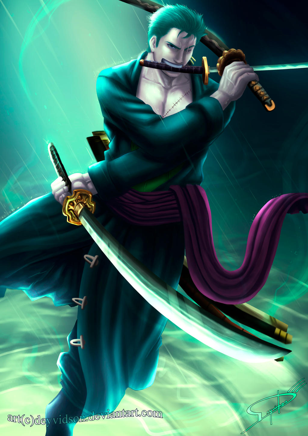 Fan Art Zoro One Piece By Deyvidson On DeviantArt fan-art-zoro-one-piece-by-deyvidson-on-deviantart