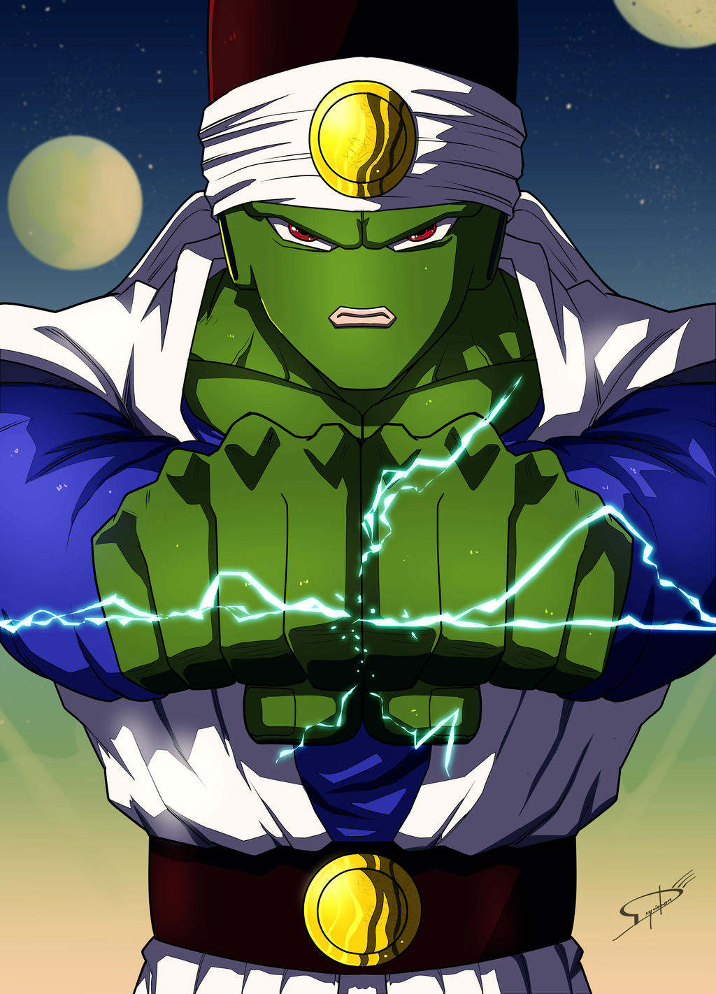 Commission : Pikkon by Deyvidson on DeviantArt