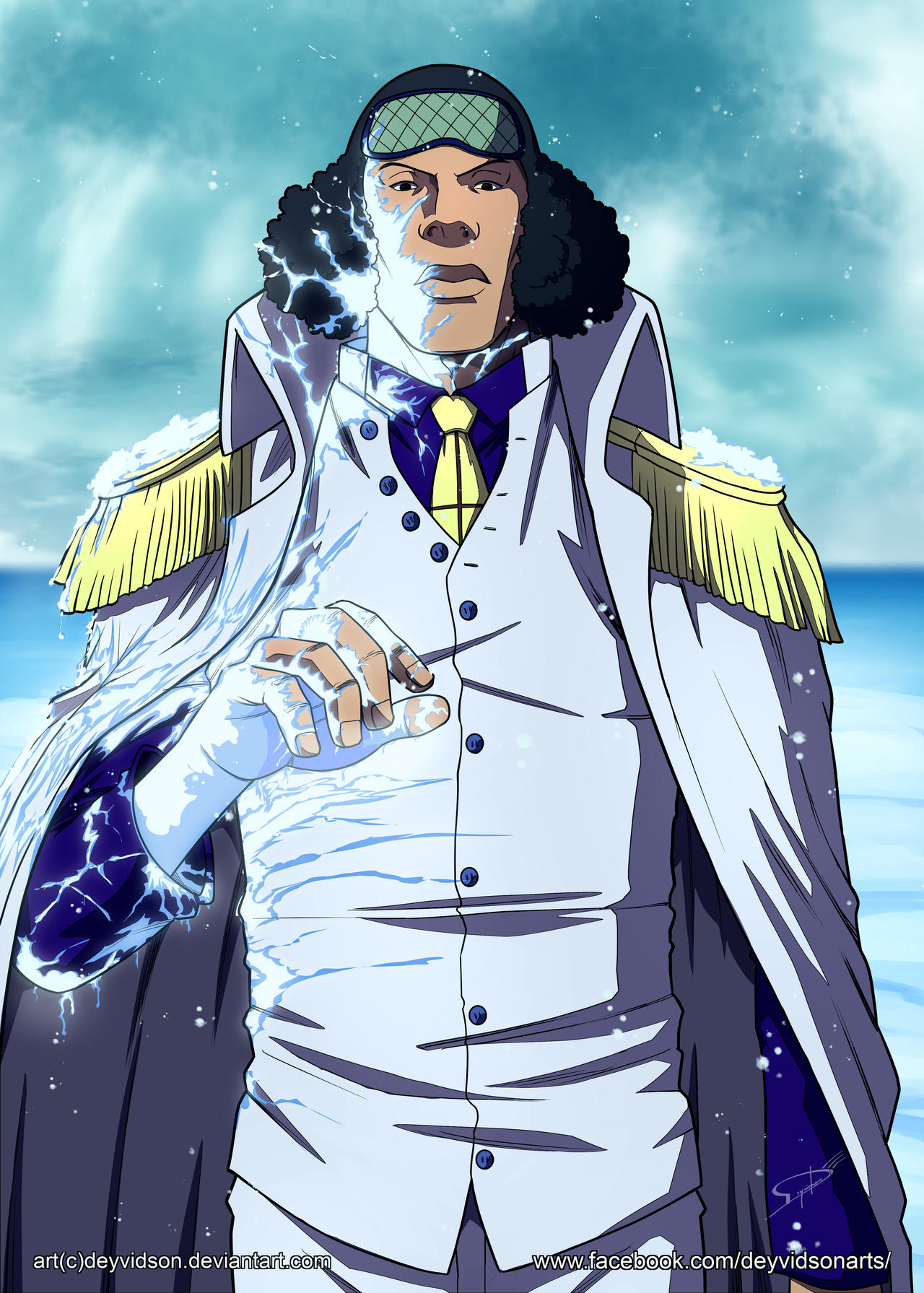 Commission Kuzan Aokiji One Piece By Deyvidson On DeviantArt commission-kuzan-aokiji-one-piece-by-deyvidson-on-deviantart