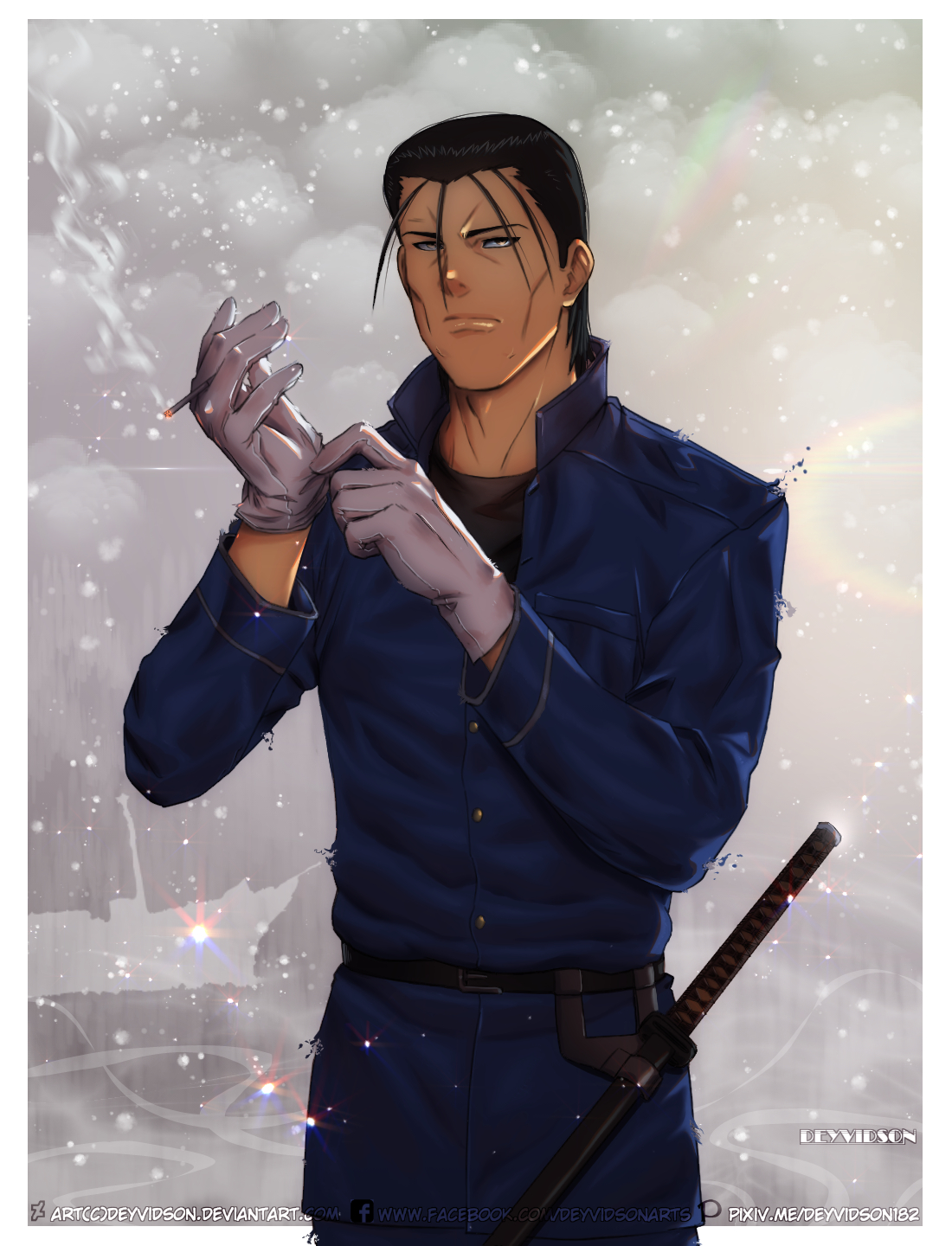 Aoshi Shinamori by Deyvidson on DeviantArt