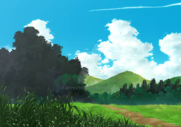 Painting in the Studio Ghibli Style