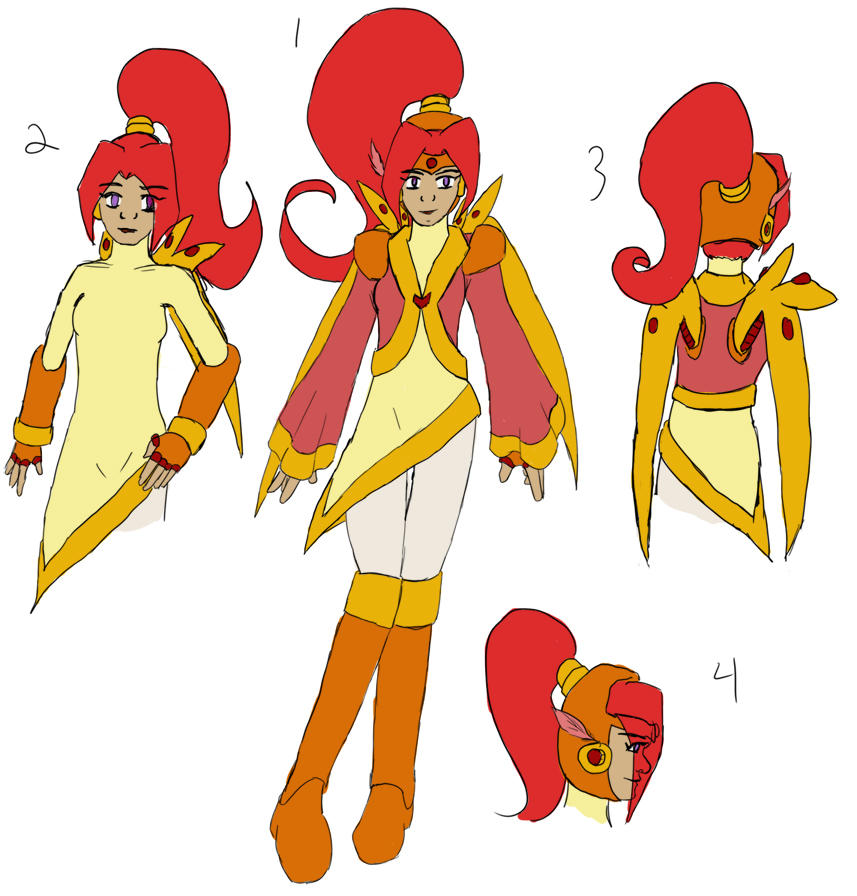 Phoenix Reference Sheet by Lilac-Vrt-Olligoci on DeviantArt