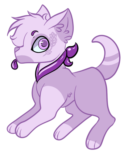 Lavender Pup