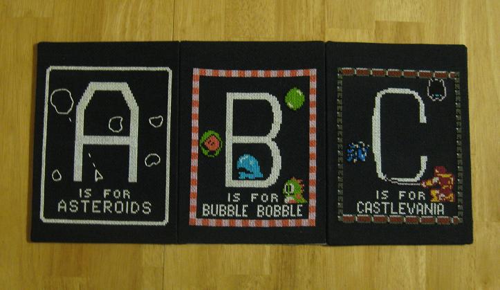 Video Game Alphabet - A,B,C