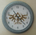 Hyrule Crest Clock by Craftigurumi