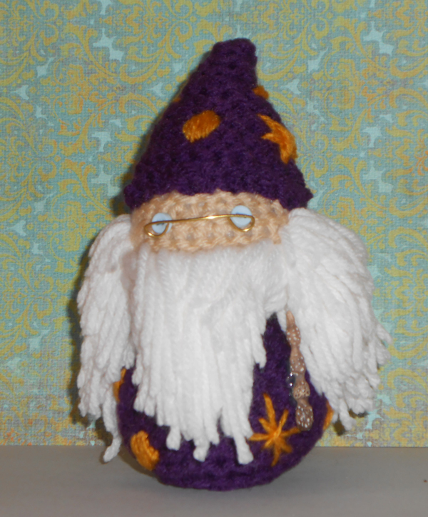 Dumbledore Amigurumi Doll