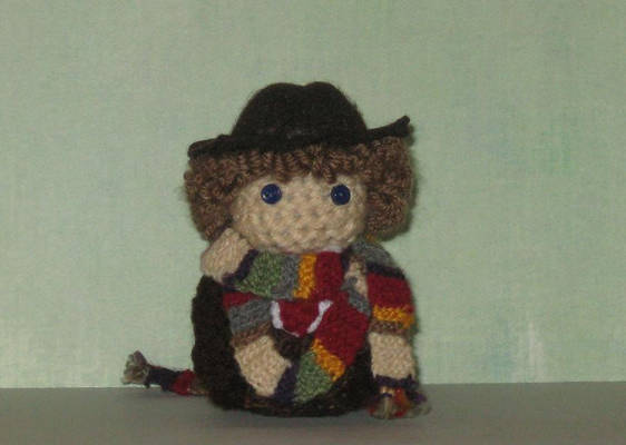 4th Doctor Amigurumi Doll