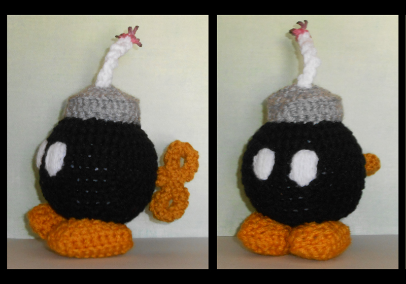 Bomb-omb Amigurumi Plush