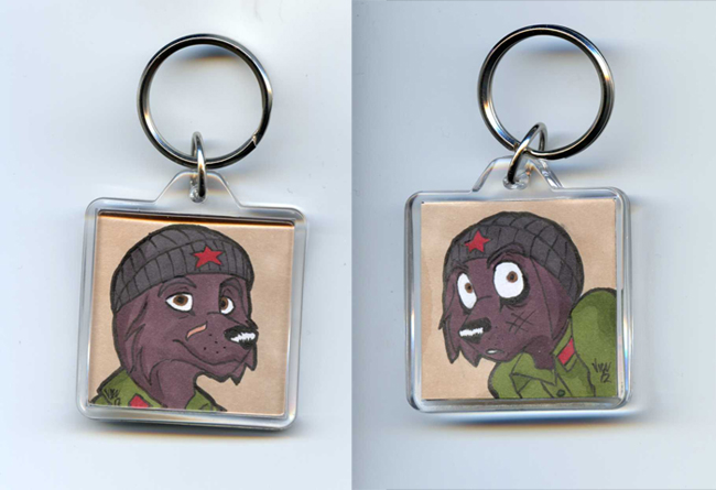 Commission - Keychain Bojan