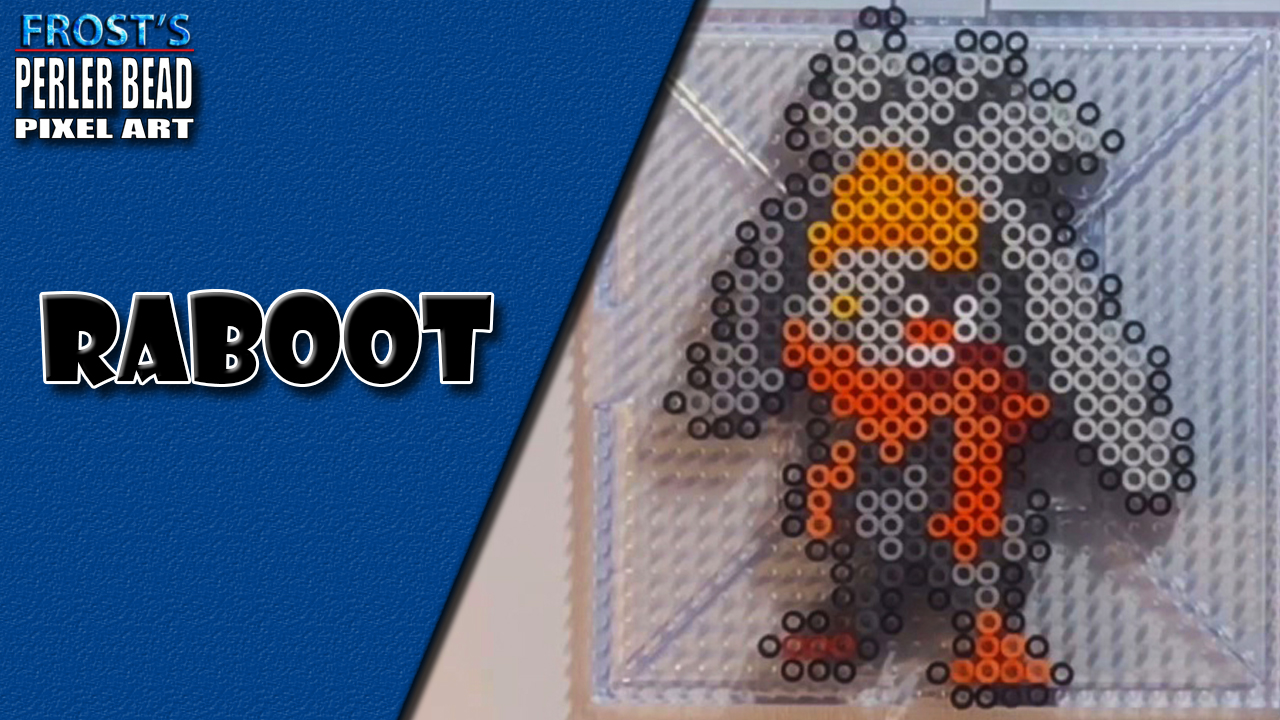Perler Raboot Pokemon: Perler Bead Raboot by FrostsEntertainment on DeviantArt