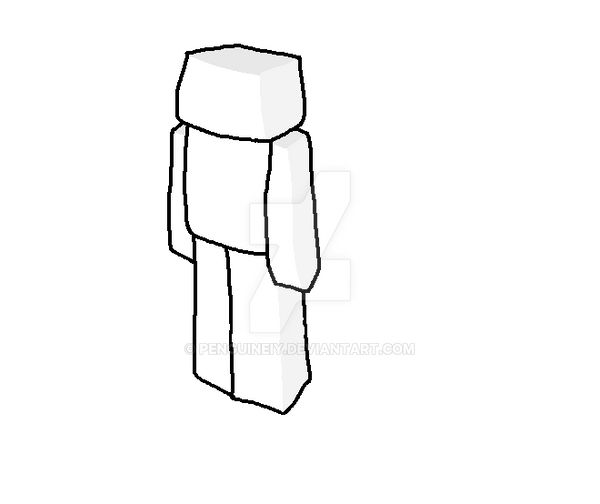 Minecraft Skin Base by penguineiy on DeviantArt