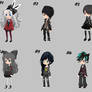 Adoptables #1: Emo Set (OPEN)