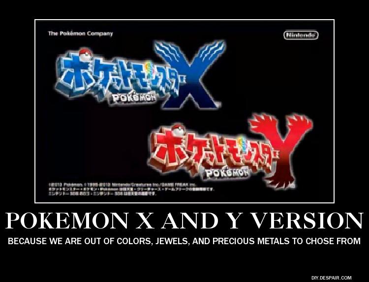 VI GEN pokemon titles