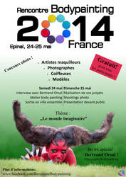 Rencontre Bodypainting France 2014