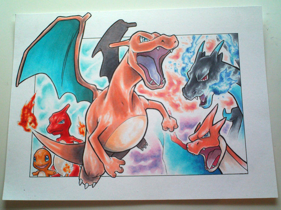 Charizard Ride Base Deviantart CHARIZARD artwork by studioodin on DeviantArt