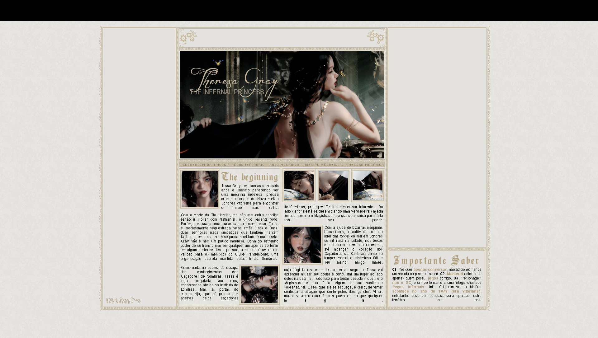 About Tessa Gray L3xis by TabyyCS on DeviantArt